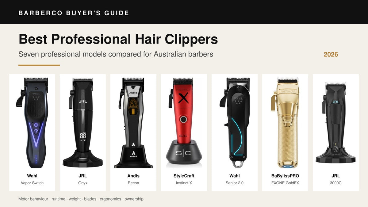 Best Professional Hair Clippers in Australia: 7 Models Compared (2026)