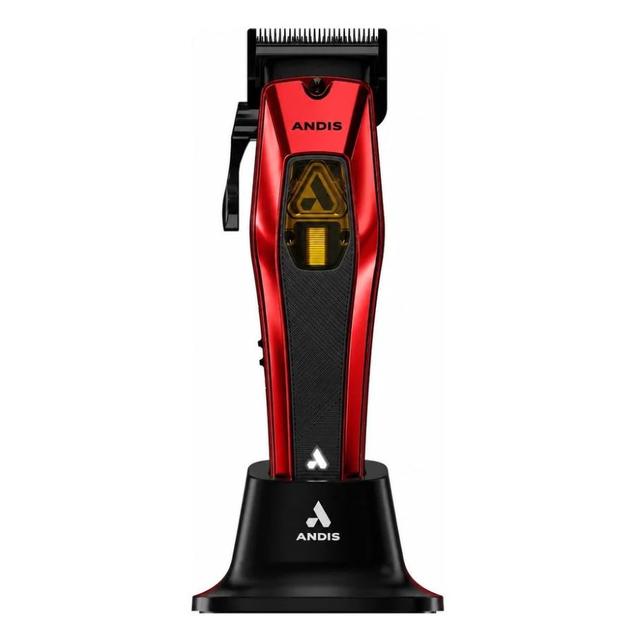Andis Recon Clipper & Trimmer Red Limited Edition Duo + FREE TS-3 Shaver Bundle
