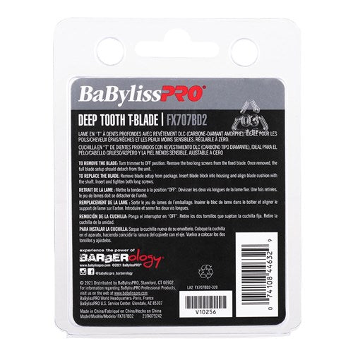 Babylisspro Replacement Blade Dlc Deep Tooth T Blade