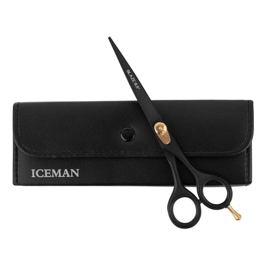 Iceman Blaze 6.5” Black Hairdressing Scissors