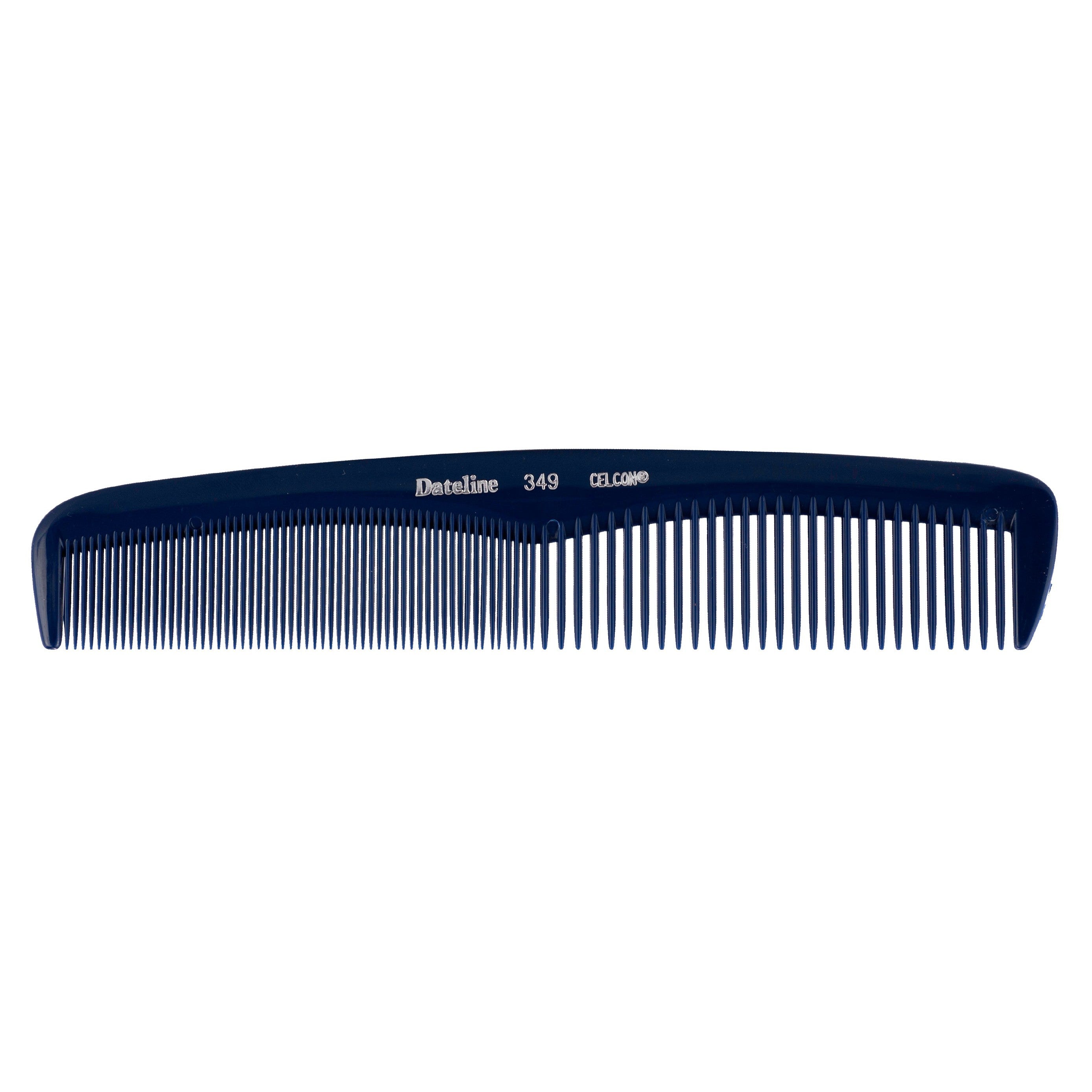 Dateline Professional Blue Celcon Basin Comb 8" 349 - Large