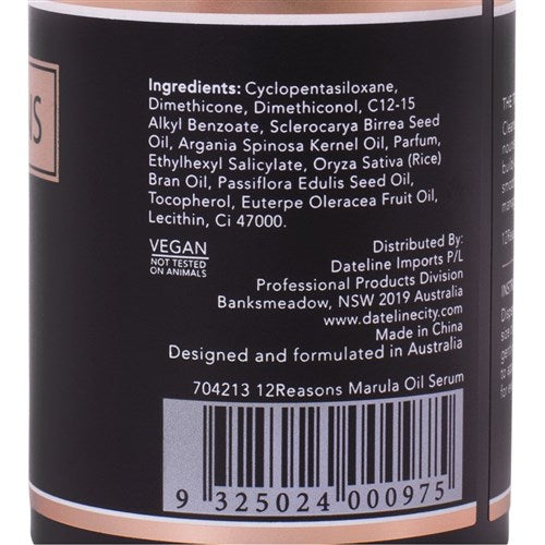12 Reasons Marula Oil Serum - 100ml