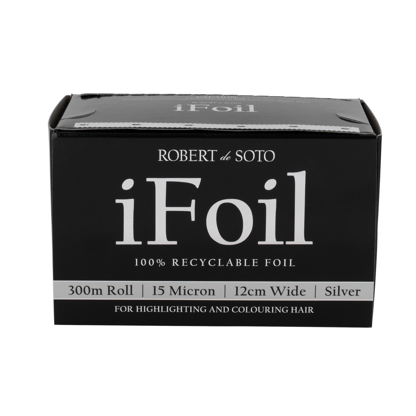 Robert Desoto Ifoil 15 Micron Foil 300m X 125mm - Silver