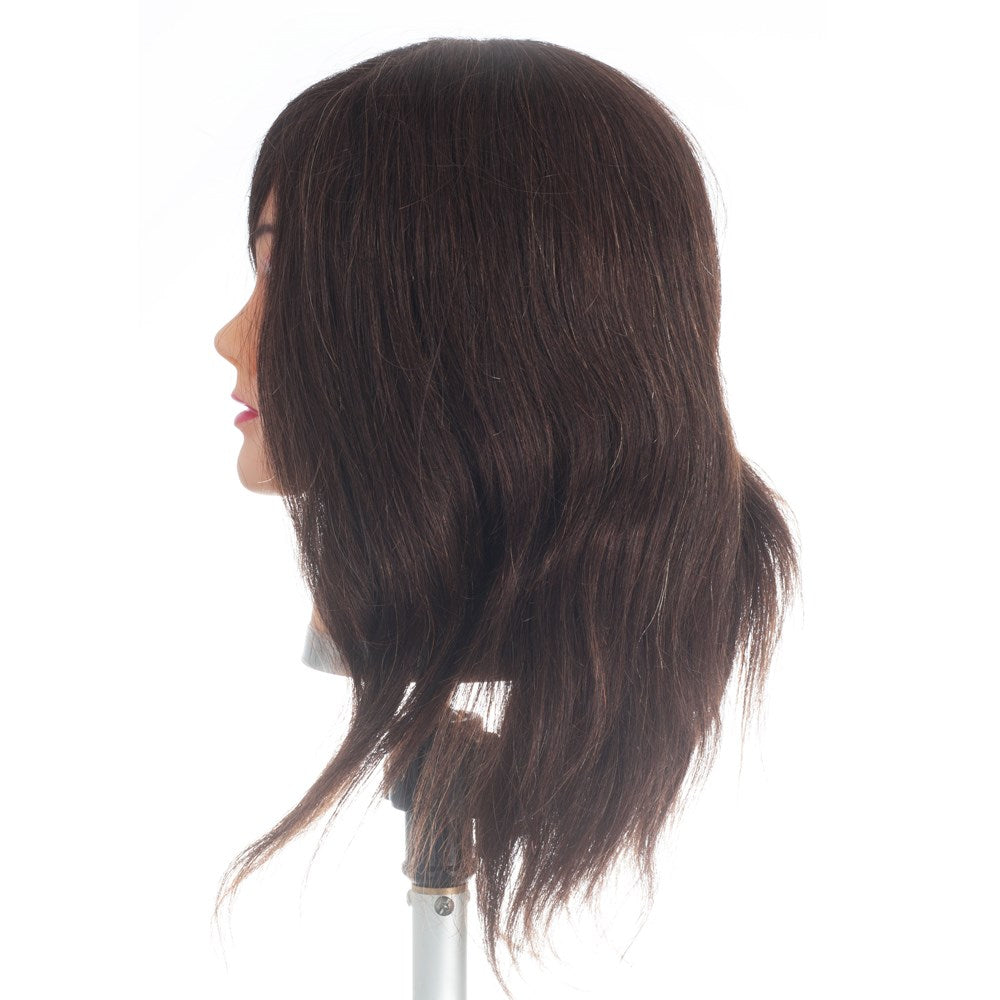Dateline Professional Mannequin Medium Indian Hair Brown - Veronica