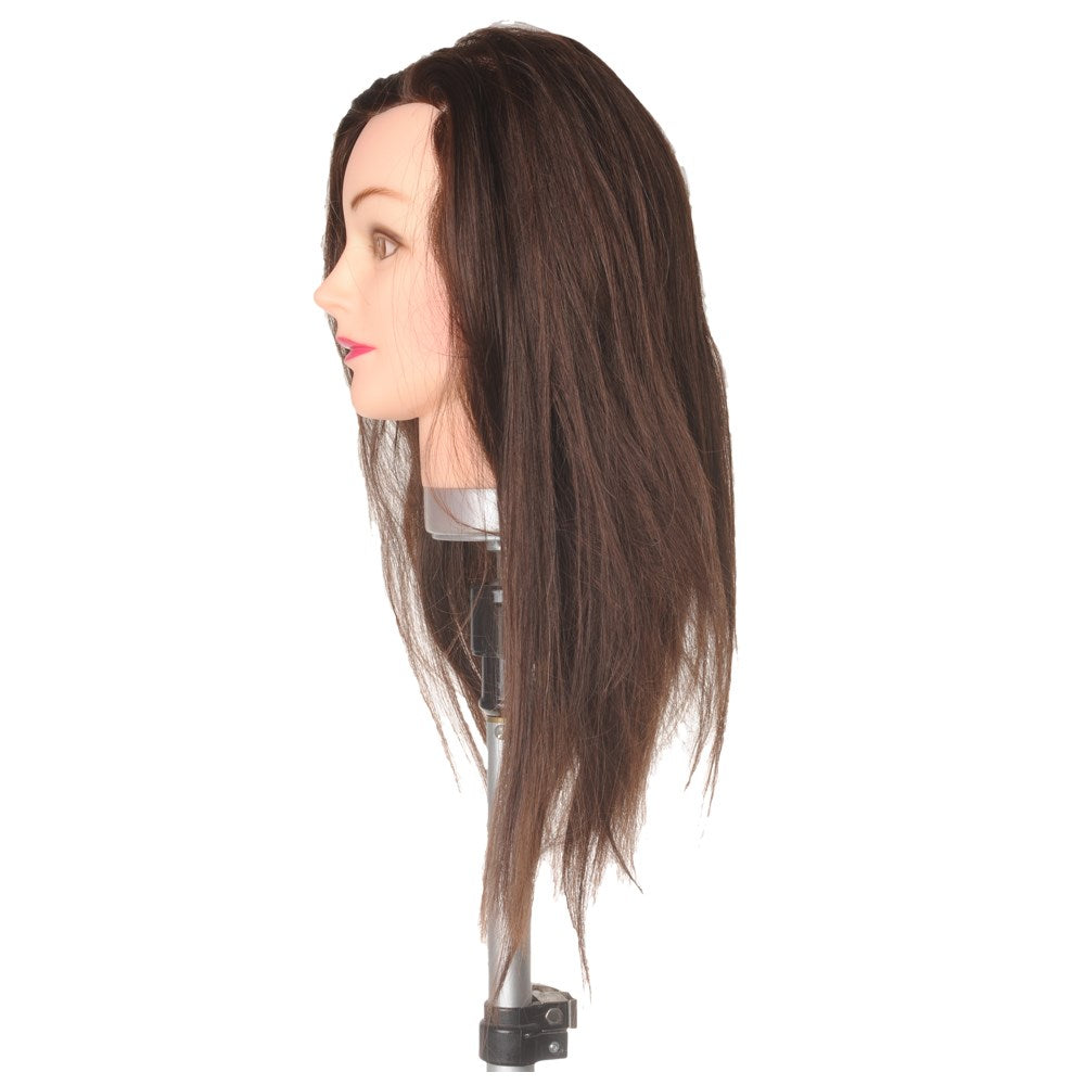 Dateline Professional Mannequin Long Half Protein/half Human Brown - Amanda