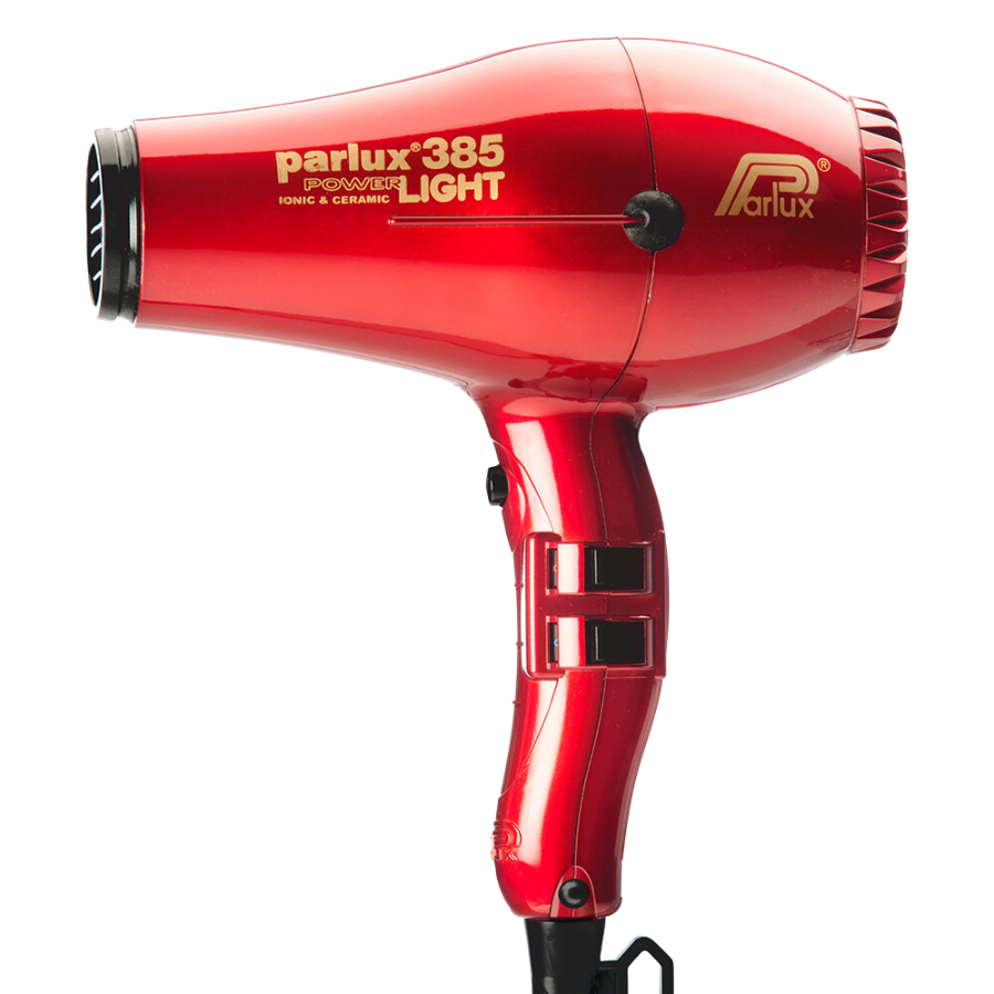 Parlux 385 Powerlight Ceramic And Ionic Dryer 2150w - Red