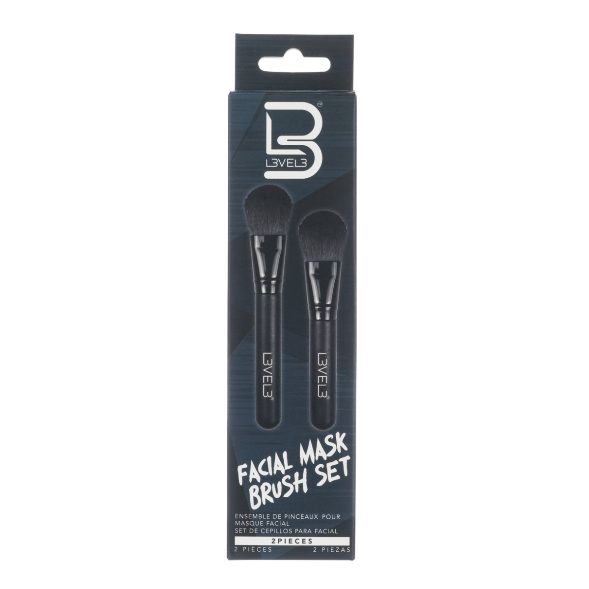 L3VEL3 Face Mask Brush Set - 2pc