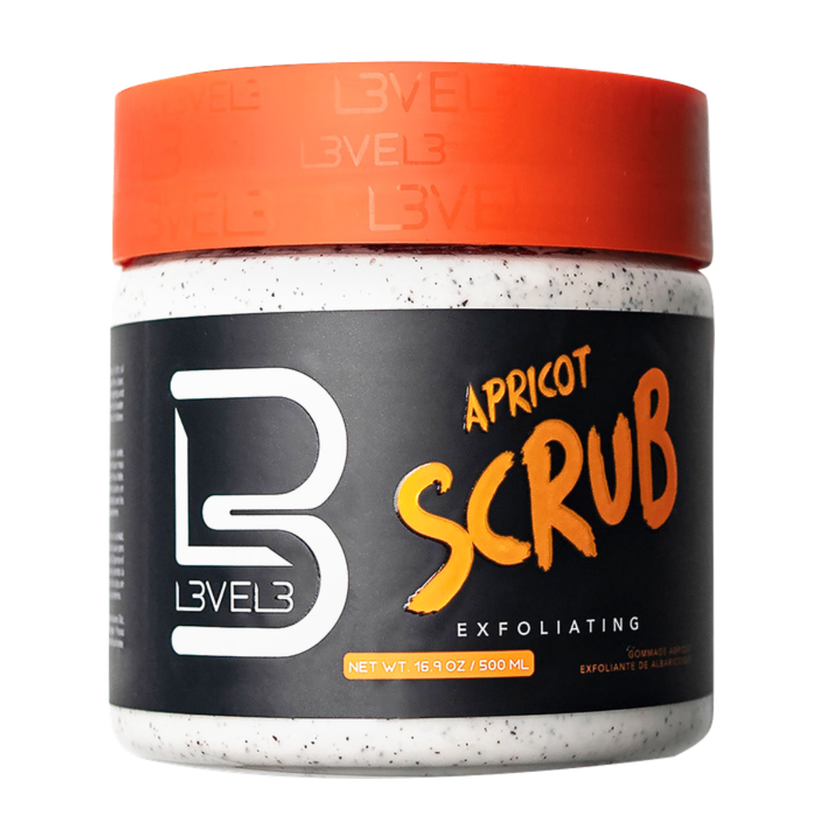 L3VEL3 Exfoliating Facial Scrub Mask Apricot - 500ml