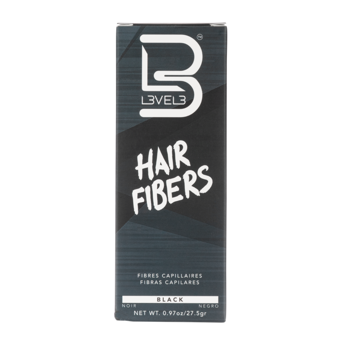 L3VEL3 Hair Fibers 27.5g - Black