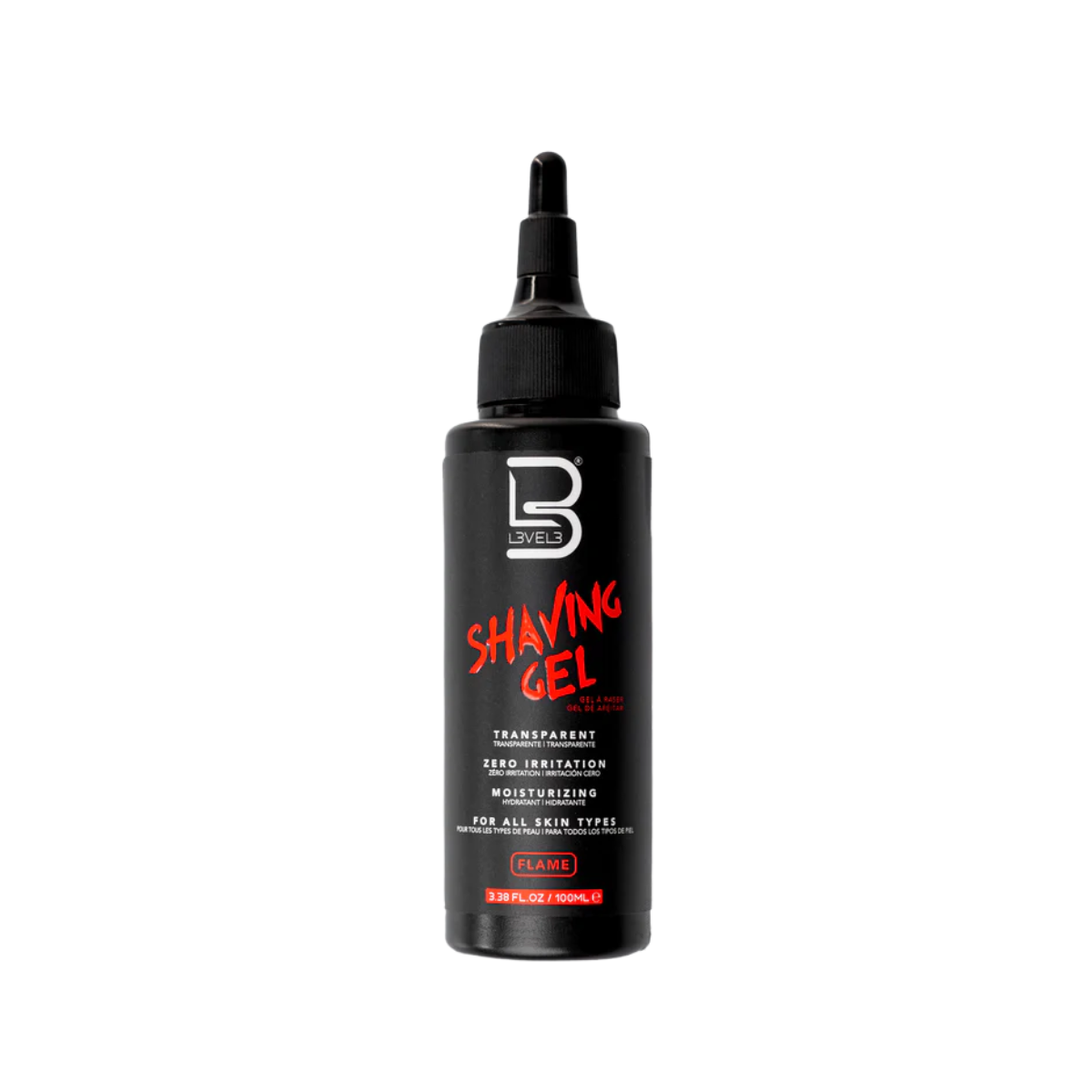 L3VEL3 Shaving Gel Flame - 100ml