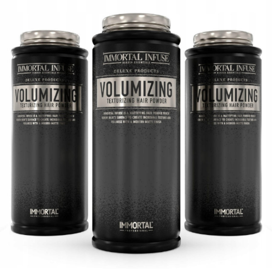 Immortal Infuse Mattifying Hair Volume Powder 20g Black