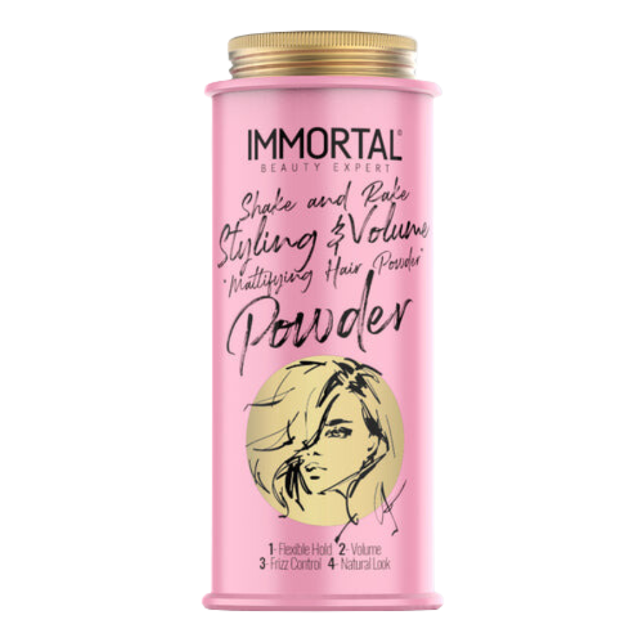 Immortal Infuse 16 Piece Volume Powder & Styling Powder With Display Stand Kit