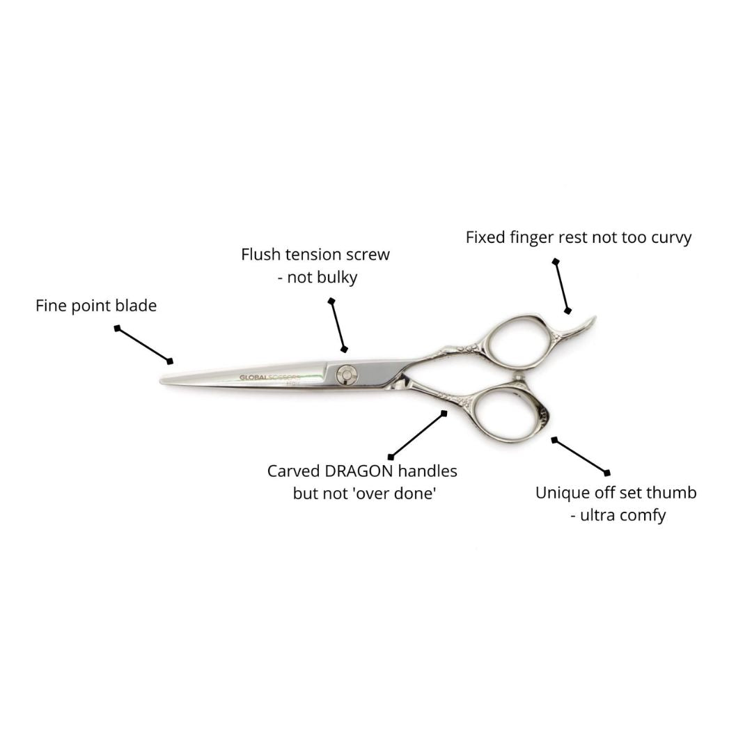 Global Scissors Dragon Haircutting Scissor