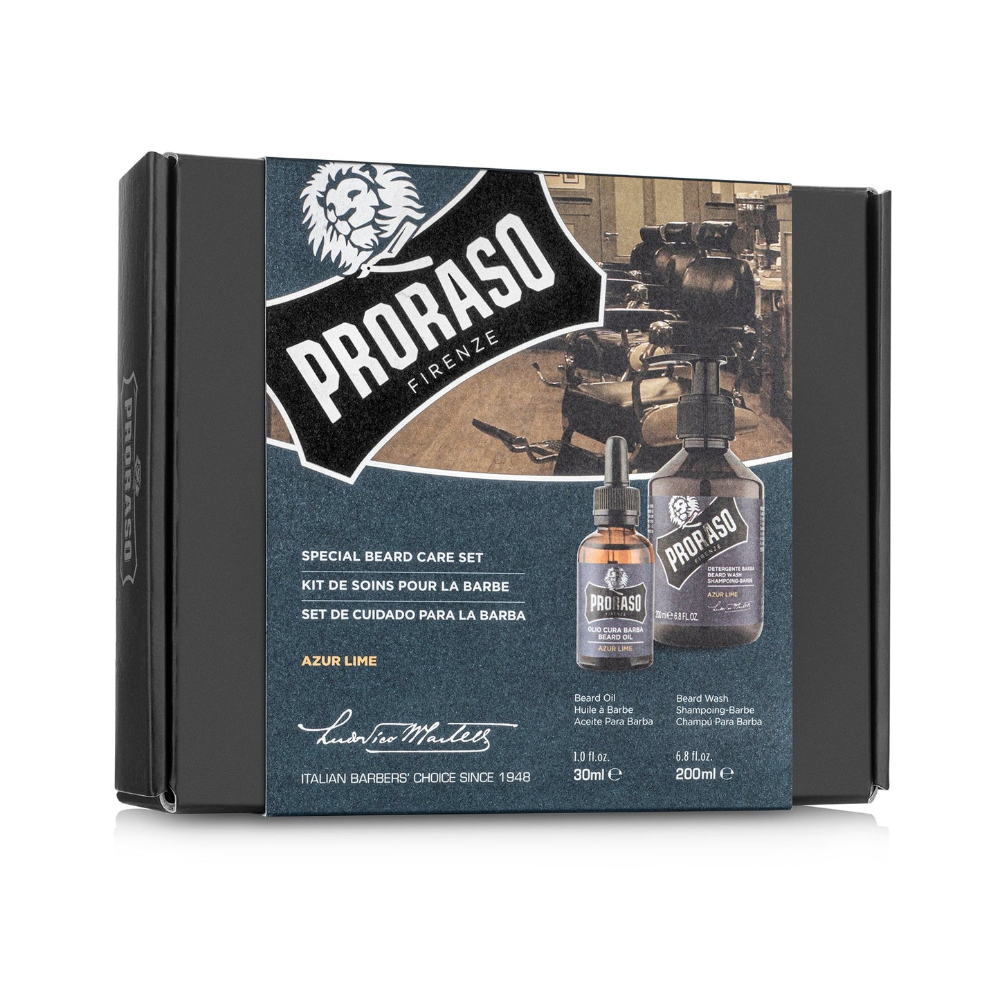 Proraso Duo Pack Beard Care Set Azur Lime - Ref 400746