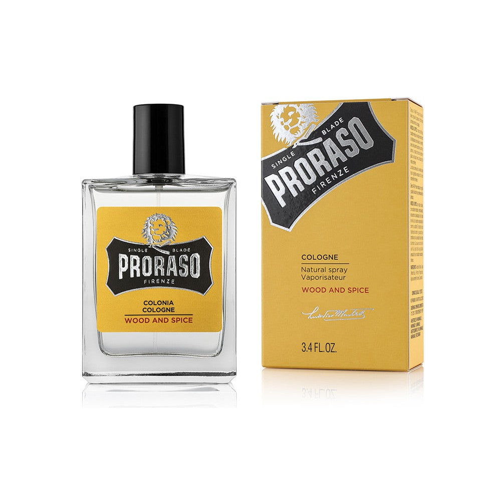 Proraso Eau De Cologne Wood Andspice 100ml - Ref 400770