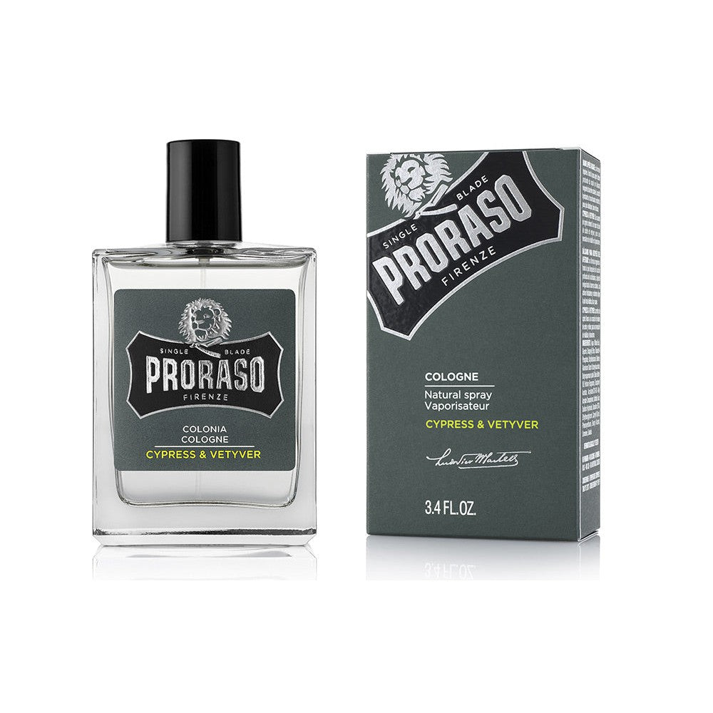 Proraso Eau de Cologne Cypress Vetiver 100ml