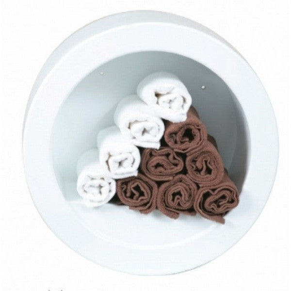 Tub Towel Rack - White