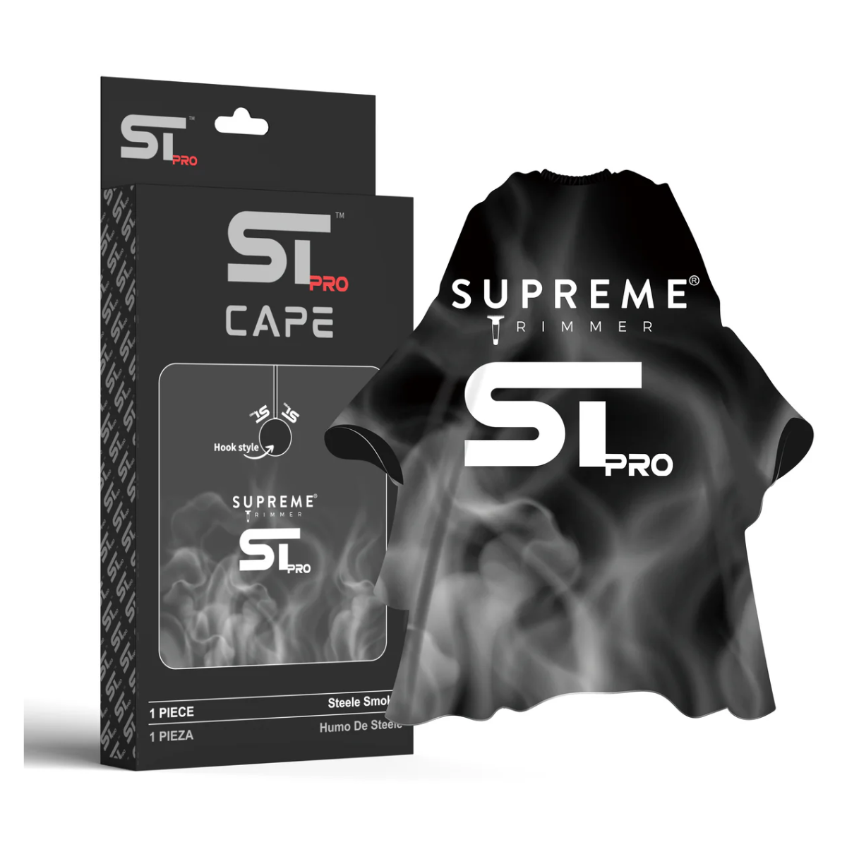 Supreme ST Premium Barber Cape - Steele Smoke