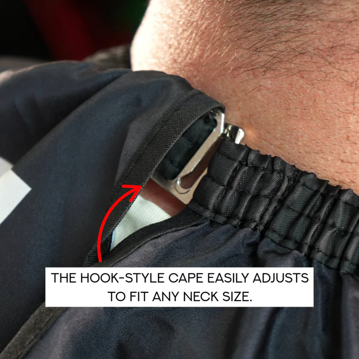 Supreme ST Premium Barber Cape - Blue Neon