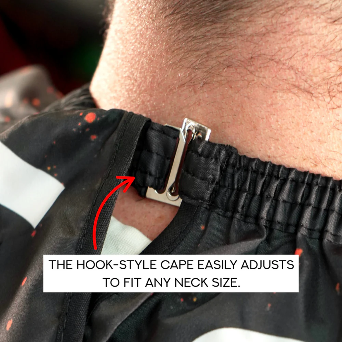 Supreme ST Premium Barber Cape - Scarlet Ash