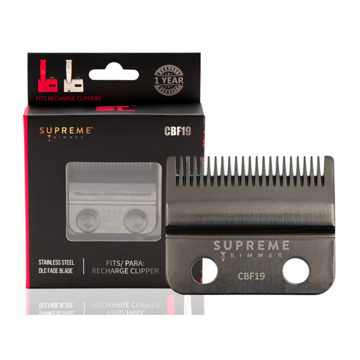 Supreme ST Fade Blade Replacement for Recharge Clipper