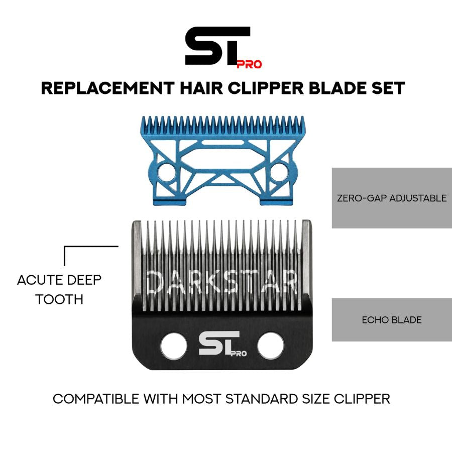 DARKSTAR® TADE™ Clipper Blade with BUZZ TECH