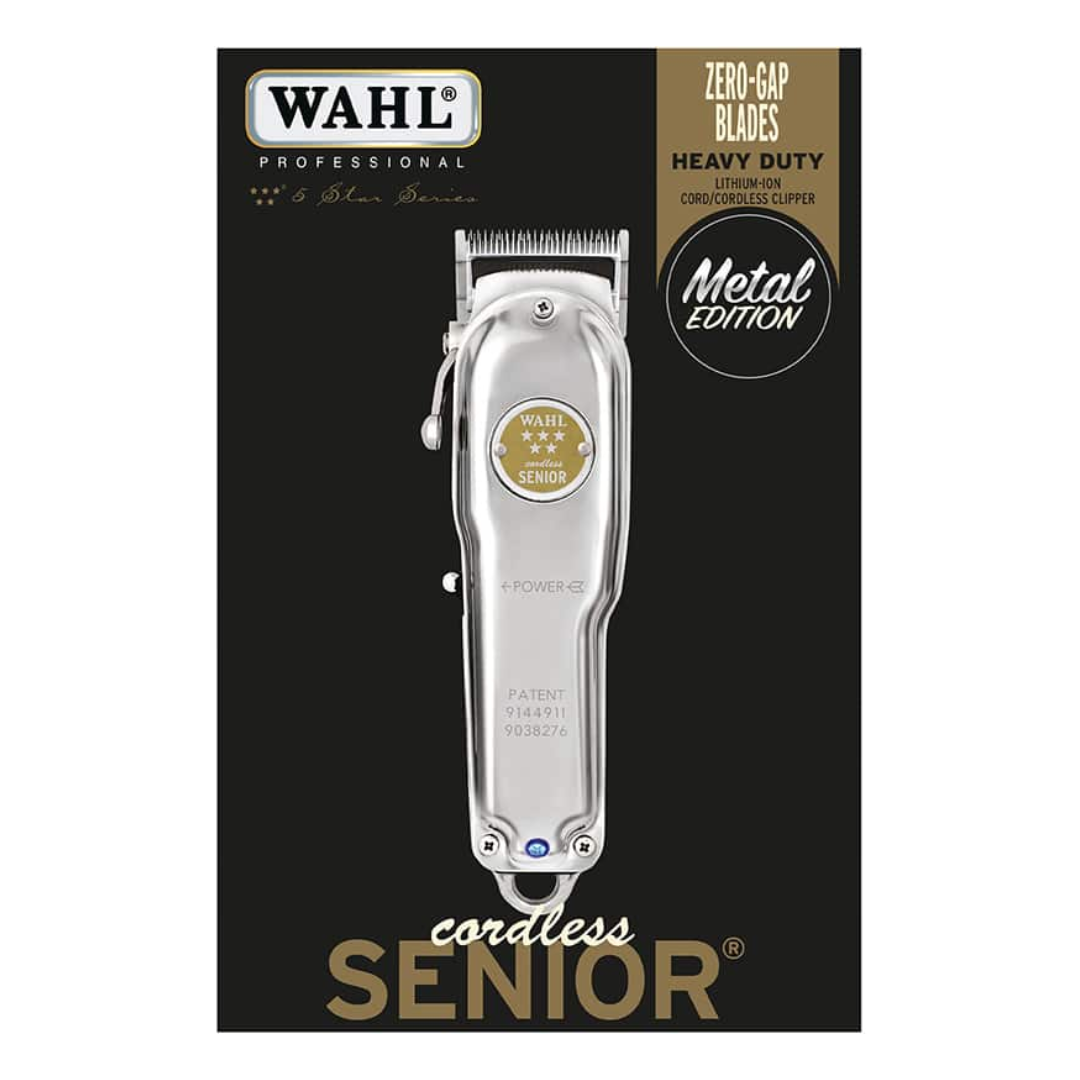 Wahl 5 Star Cordless Clipper Senior Metal Edition