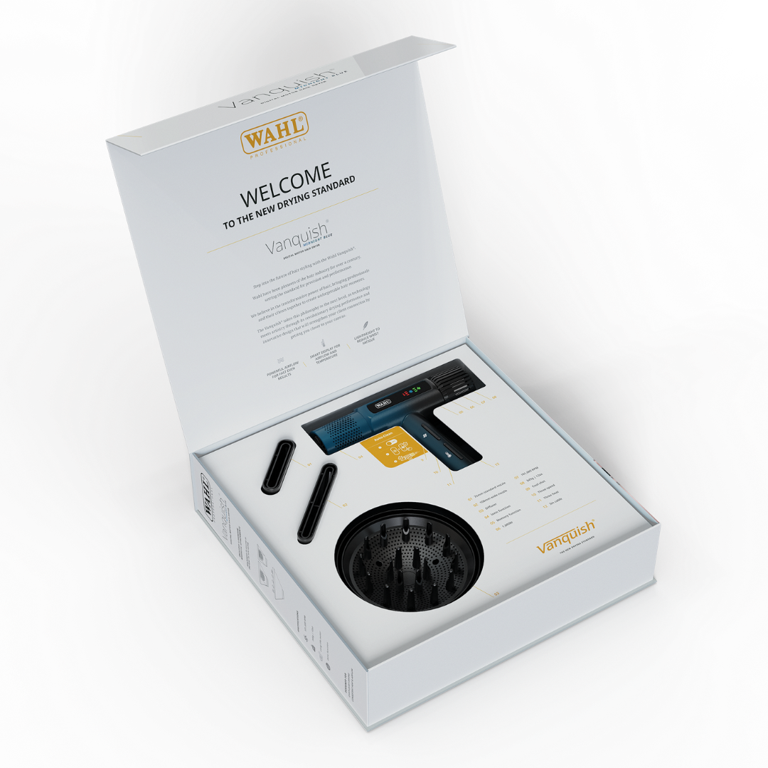 Wahl Vanquish Hair Dryer - Midnight Blue