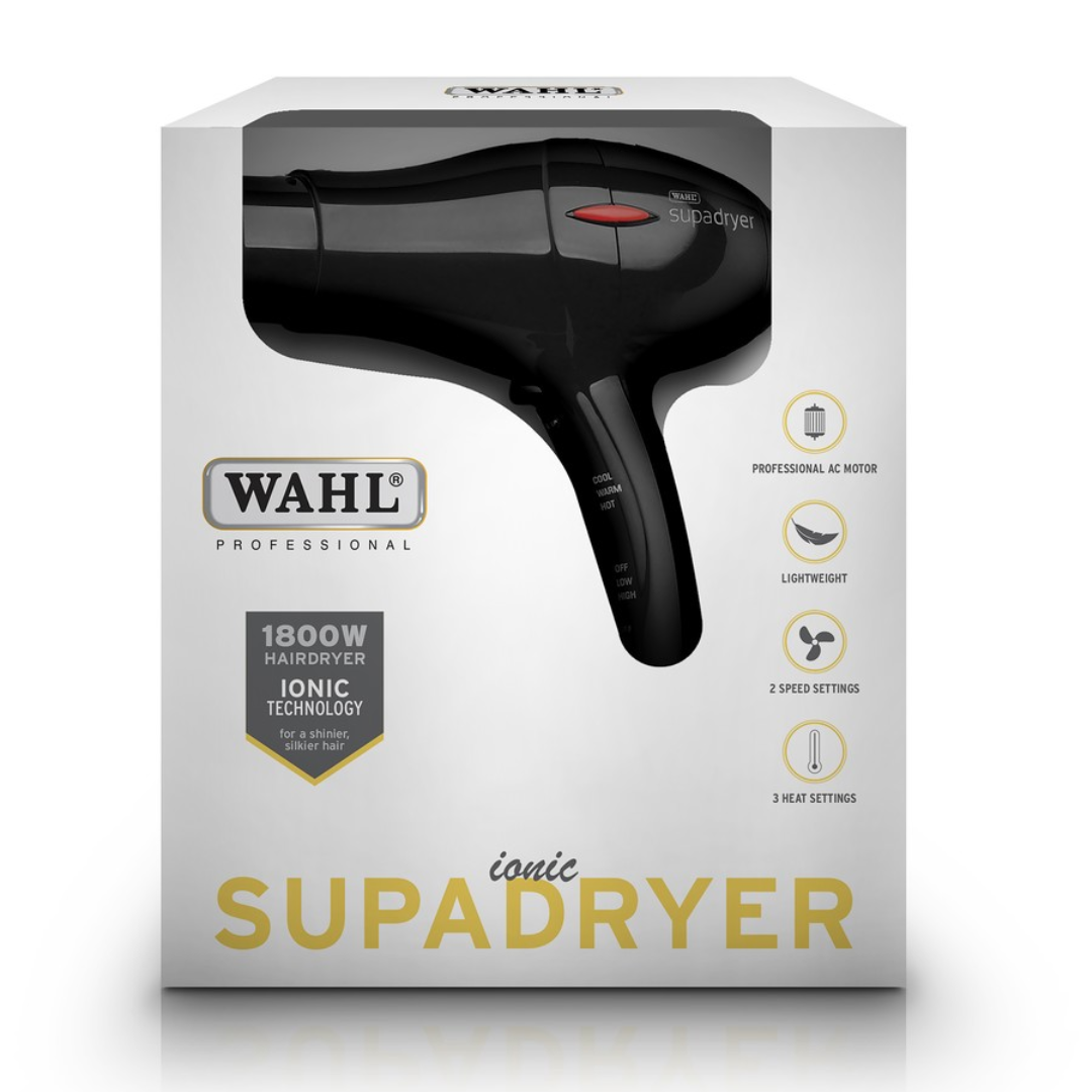 Wahl Supadryer Ionic Black - Hair Dryer