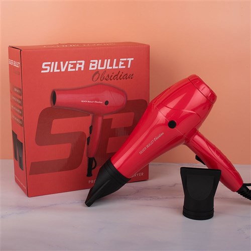 Silver Bullet Obsidian Hair Dryer - Watermelon