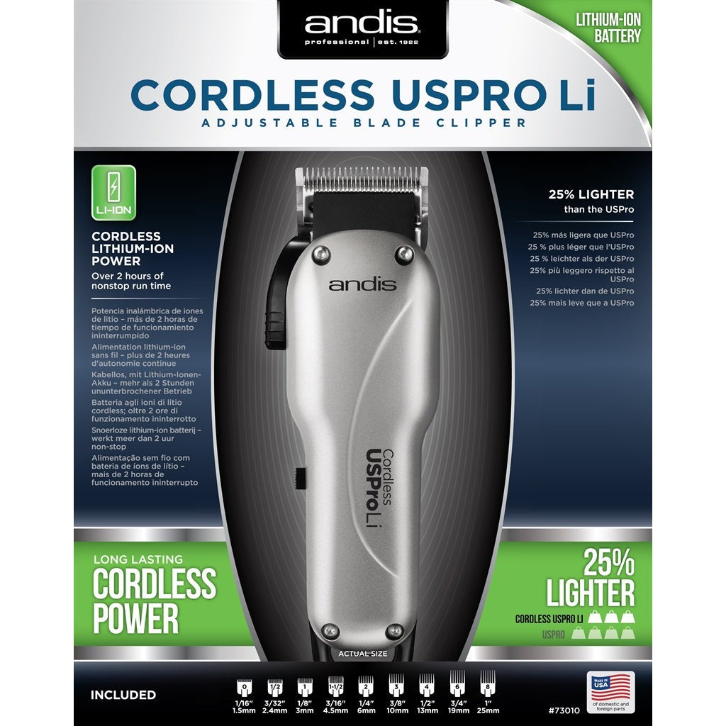 ANDIS US Pro Li Cordless Clipper