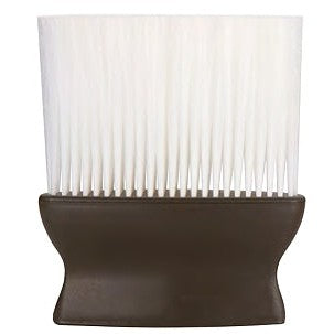 Neck Brush - Wide Black Handle With White Bristles