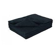 Barber Towel Single -black