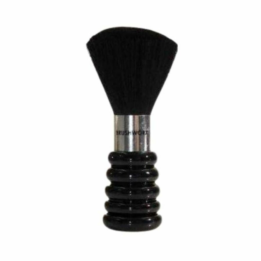 Brushworx Neck Brush - Black And Silver