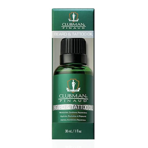 Clubman Beard And Tatoo Oil 1oz