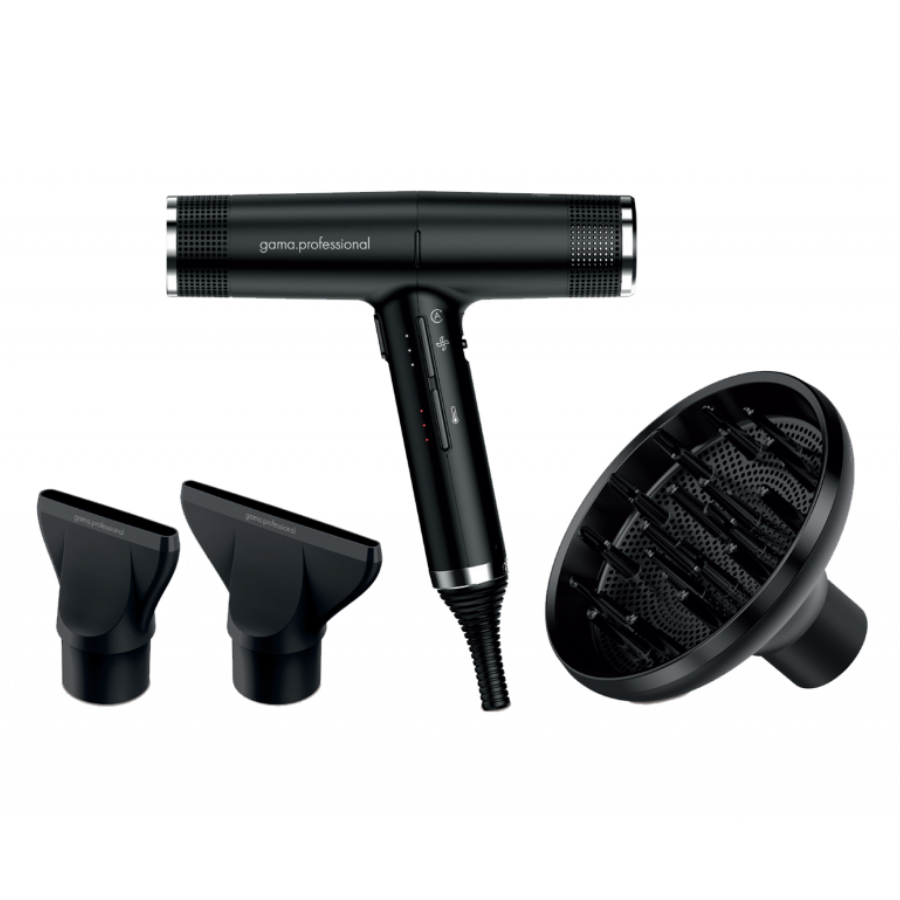 Gama Professional Iq Perfetto Hair Dryer - Black
