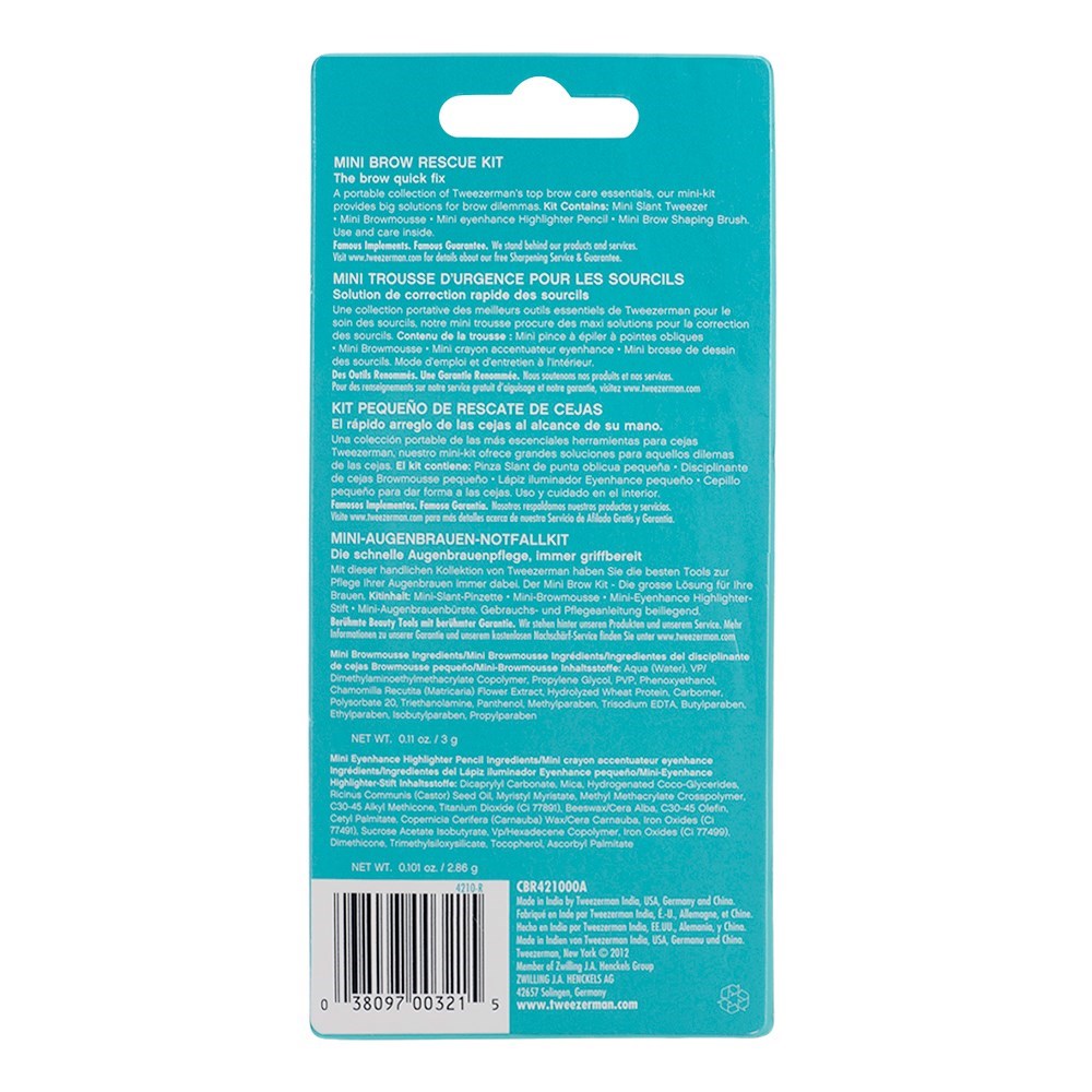 Tweezerman Mini Brow Rescue Kit