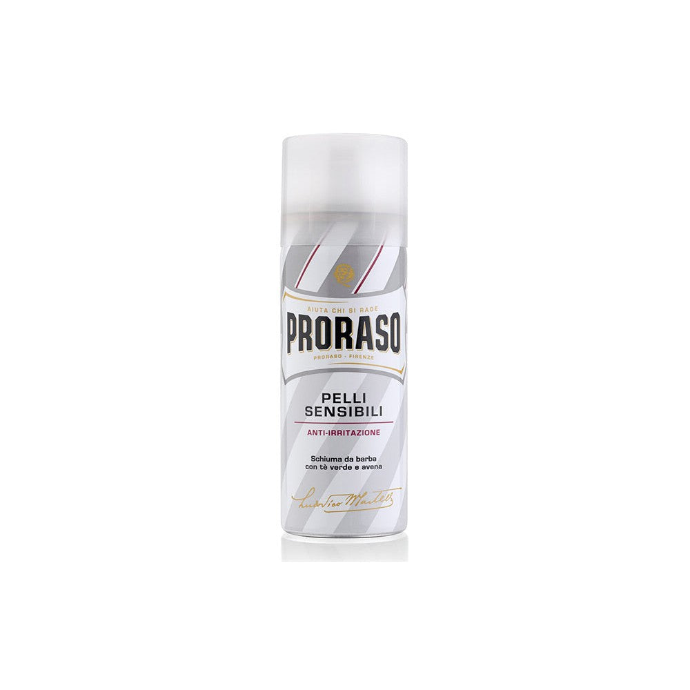 Proraso Travel Foam White With Aloe And Green Tea 50ml - Ref 400951