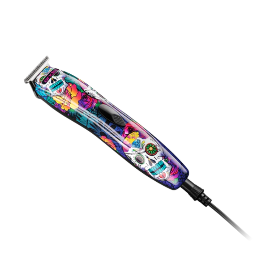 ANDIS Slimline Ion Cord/Cordless Trimmer - Sugar Skull Design