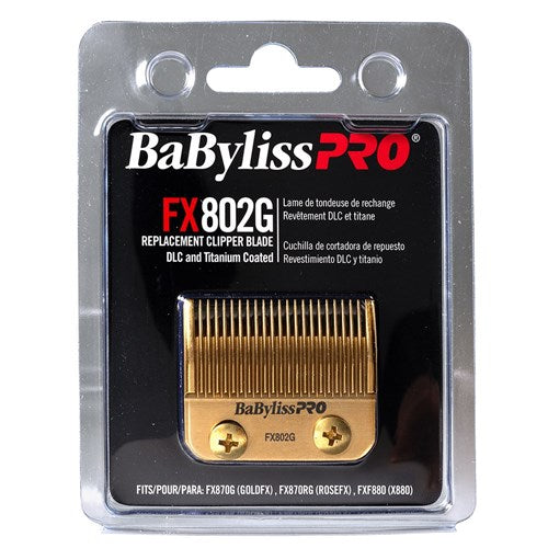 Babylisspro Dlc And Titanium Coated Gold Clipper Blade