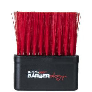 Babylisspro Barberology Neck Brush Red/black - 12pc Tub