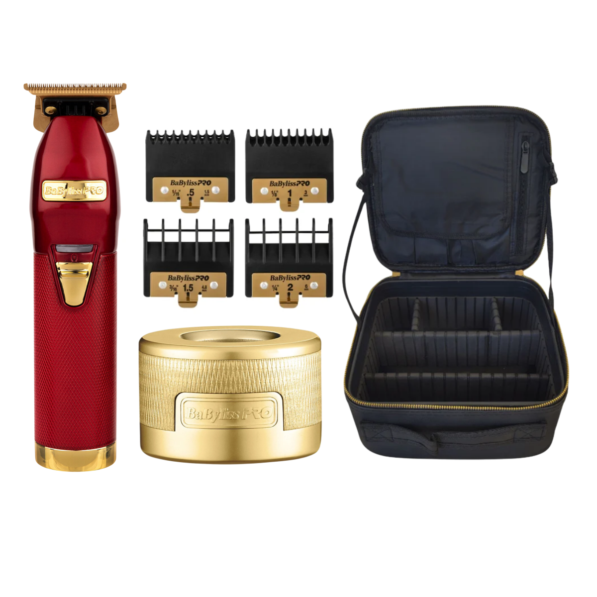 BaBylissPRO FX Skeleton Red Trimmer Pack