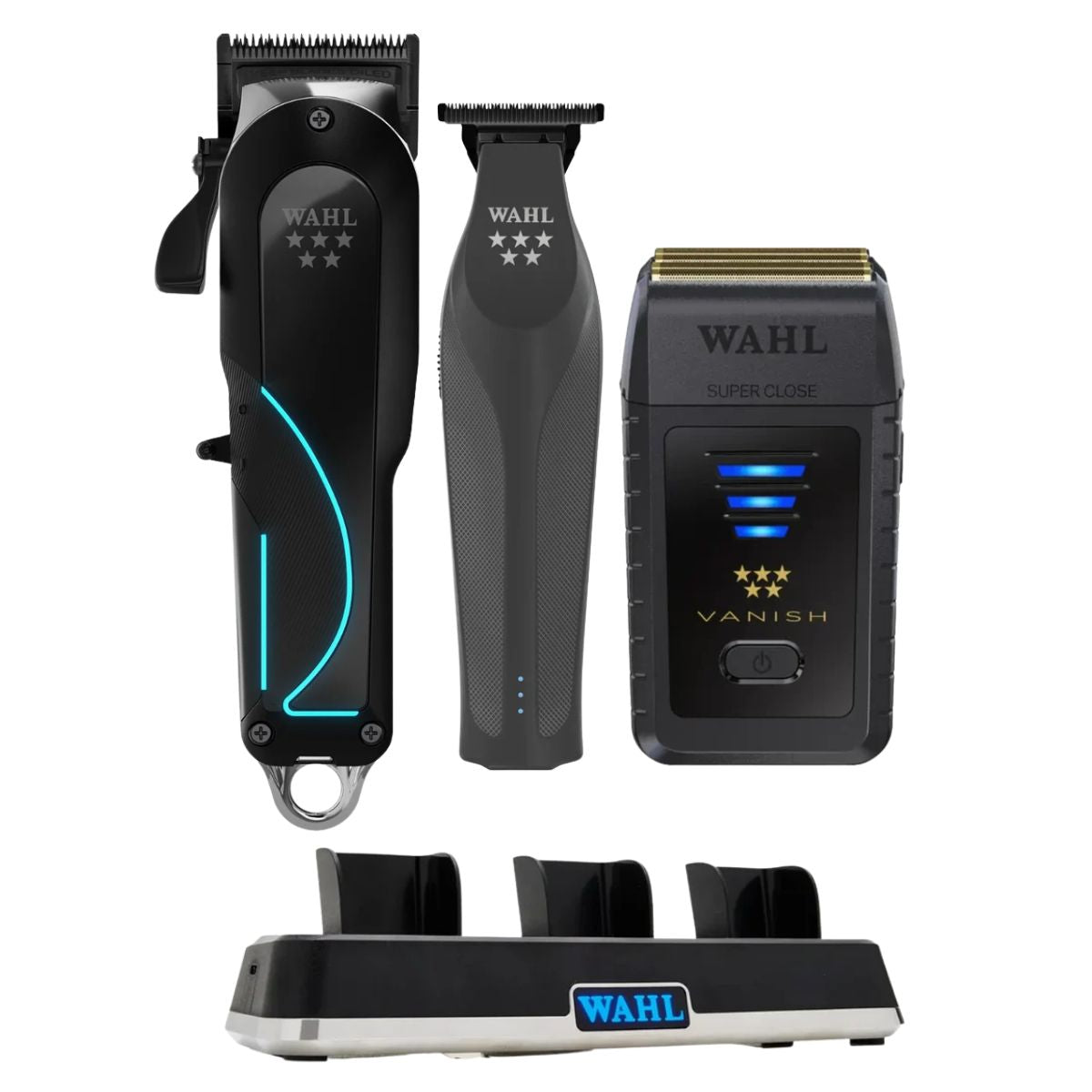 Wahl Senior 2.0 + Hi Viz Nightshade + Vanish + Charge Dock Bundle