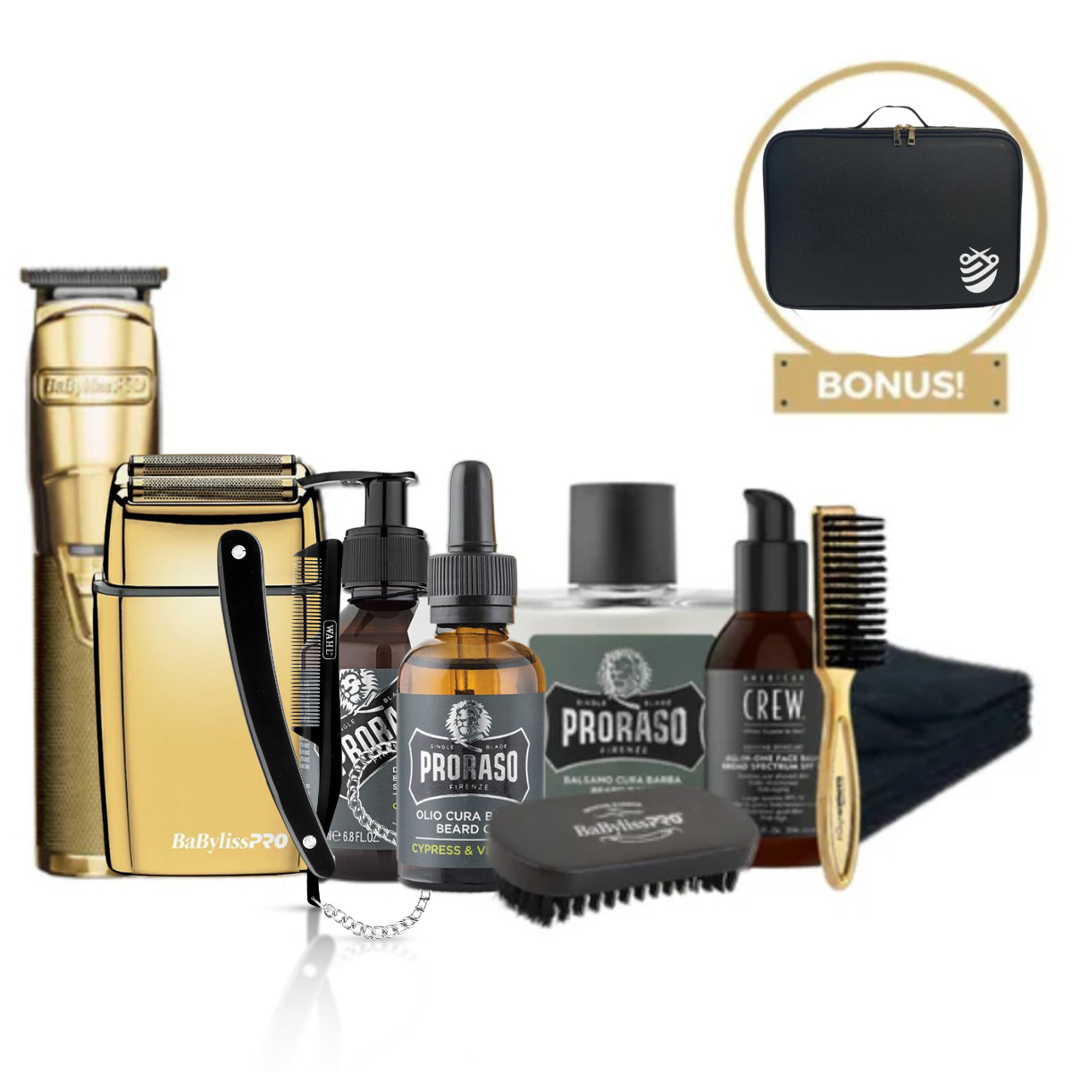 BarberCo Premium Men's Beard & Grooming Kit