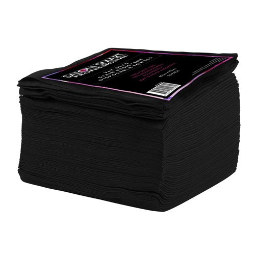Salon Smart Towel Disposable - Black 50pk