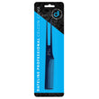 Dateline Professional Blue Celcon Teasing Comb with 2 Tails 8" 201 - Plastic