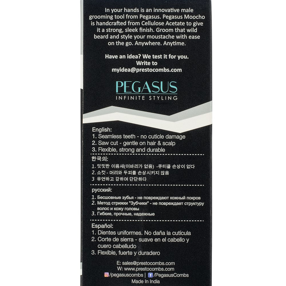 Pegasus No M6 Beard Comb