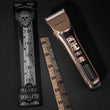 Pegasus Skulleto No 303 Gold Barber Tapered Comb