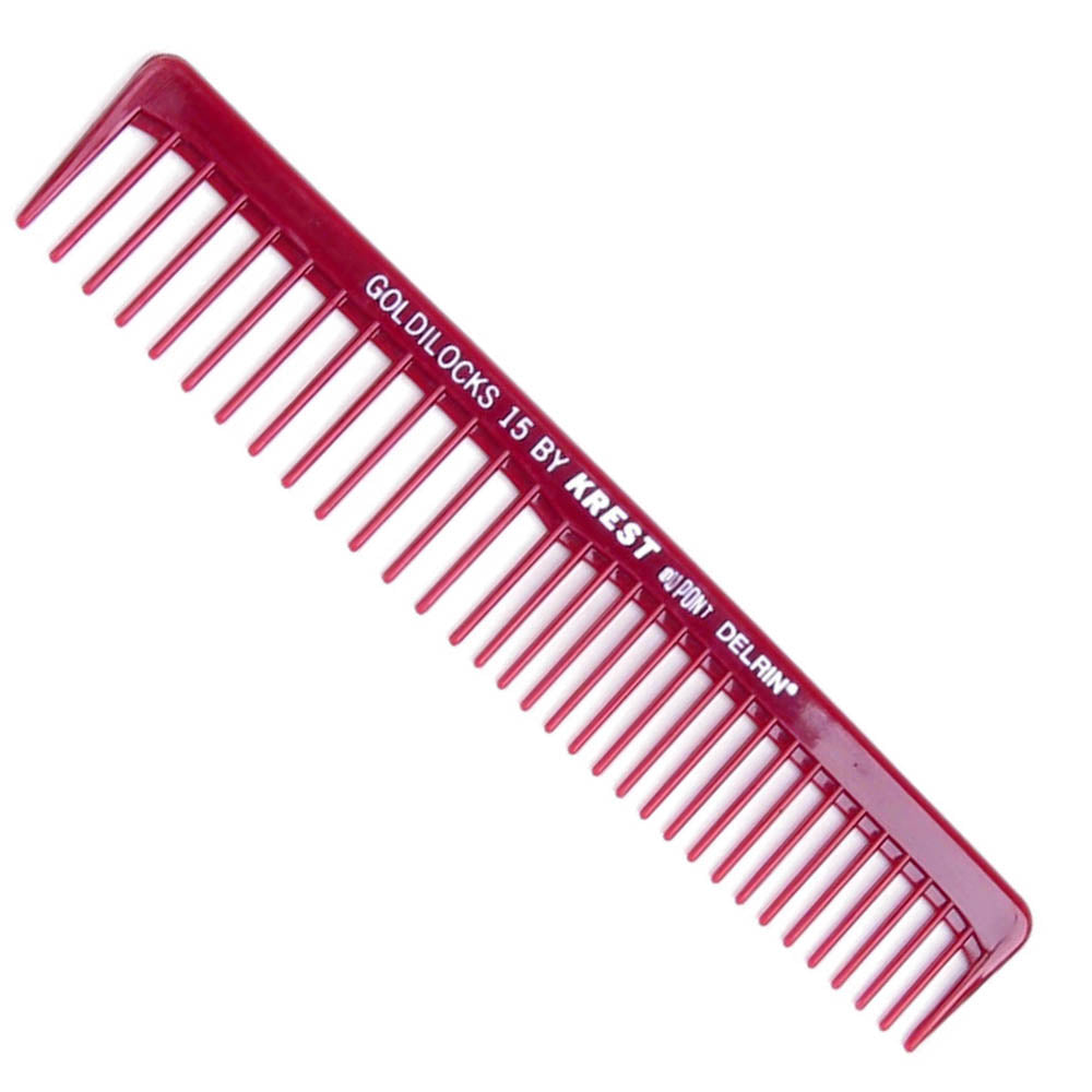 Krest Goldilocks Wide Tooth Styling Comb No 15