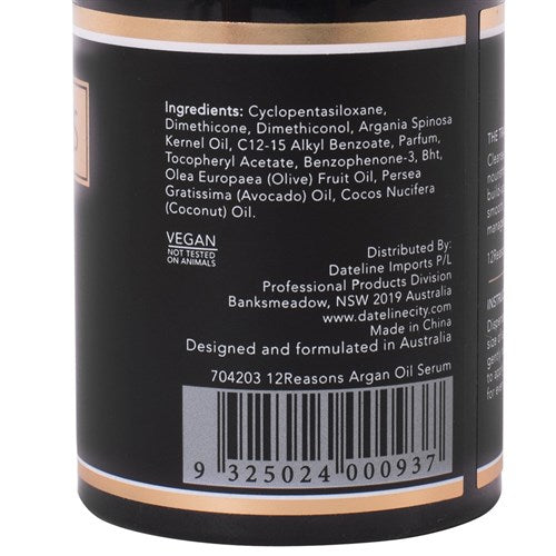 12 Reasons Argan Oil Serum - 100ml